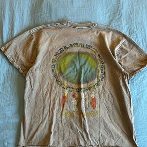 Vintage SAINT MICHAEL T-shirt HOLY GHOST Father And Son Gray Size XL